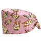 thumbnail image 4 of Gorros de trabajo con estampado de enfermera quirúrgica con estilo, gorros de trabajo elásticos odontología, gorro para fregar, gorro B Macarena Sombreros abultados, 4 of 6