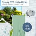 thumbnail image 2 of Minky Homecare VT20500103 49 ft. Retractable Clothesline, 2 of 6