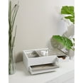 thumbnail image 4 of Umbra Stowit Jewelry Box Accessory Organizer White/Nickel, 4 of 12