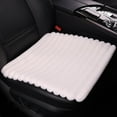 thumbnail image 5 of Kezqiaxn Christmas Gifts Clearance, Car Front Seat Cushion for Chair, 18In Stripes Soft Warm Faux Furs Winter Auto Seat Cover, Plush Vehicle Seat Protector Pad with Non-Slip Backing, 5 of 6