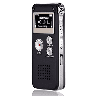 Digital Voice Recorders 32GB with Playback for Lectures, Meetings, Interviews Recording Device with Microphone USB Cable