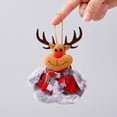 thumbnail image 5 of OAVQHLG3B Christmas Tree Ornaments, Christmas Tree Plush Hanging Ornaments Decorations Santa Snowman Elk Ornaments for Room Window Pendant Holiday Party Decor, 5 of 5
