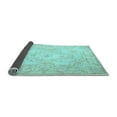 thumbnail image 2 of Ahgly Company Indoor Rectangle Persian Light Blue Traditional Area Rugs, 2' x 5', 2 of 4