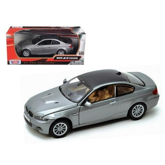 Motormax 73347gry BMW M3 E92 Coupe Gray 1-24 Diecast Model Car