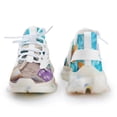 thumbnail image 4 of 2024 Seashell On The Beach Women Or Men Lace Up Flat Sneakers Female Mesh Walking Footwear, 4 of 8