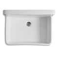 thumbnail image 2 of Kohler 12781-0 30 x 22 in. Gilford Bracket Mount Scrub Up Plaster Sink with Single Faucet Hole - White, 2 of 2