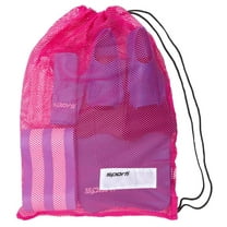 Sporti Youth Mesh Bag, Corded One-Shoulder Strap, Breathable, Toggle Closure