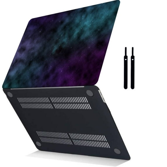 Compatible with MacBook Pro 13" Case 2015/2014/2013/end 2012 Released Model A1425 & A1502, Plastic Hard Shell Case Cover Cable Tie, Galaxy 88_2