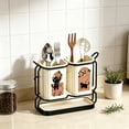 thumbnail image 6 of Tableware Storage Rack for Kitchen Utensils, Multi Compartment Chopstick and Knife Holder, Countertop Utensil Organizer for Dining and Cooking Tools, 6 of 6