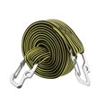 thumbnail image 1 of 2 Meters Long Bungee Rops with Hooks Clips Luggage Cord Rope Elastics Rubber Yellow-2M, 1 of 5