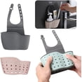 thumbnail image 2 of 3 Pieces Kitchen Sink Organizer, Adjustable Kitchen Sink Storage Basket, Bathroom Suction Cup Holder Kitchen Storage, Kitchen Sink Hanging Basket, 2 of 5
