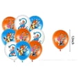 thumbnail image 5 of Zootopia themed children's birthday party banner cake with background cloth balloon prop set, 5 of 9