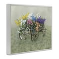 thumbnail image 4 of Stupell Industries Floral Filled Wagon Botanical & Floral Painting White Framed Art Print Wall Art, 14 x 11, 4 of 10