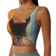thumbnail image 2 of Balery Colorful Painted Duck Sujetadores deportivos con espalda cruzada para mujer, acolchados, sin costuras, de alto impacto, ideales para yoga, gimnasio, entrenamiento y fitness.-XX-Large, 2 of 8