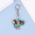thumbnail image 3 of LLavero de acrílico con figura de Anime de una pieza, colgante de Luffy, Zoro, Sanji, Usopp, Franky Bag, modelo coleccionable, regalo de juguete, 1 ud., 3 of 5