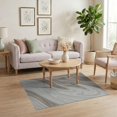 thumbnail image 3 of ODIKA 4'x6' Washable Area Rug Stain Resistant, Low Pile, Easy Care Swirl Vein Livingroom Playroom Brushstroke Abstract Minimalist Refined for Dorm Room, Small Living, 3 of 7