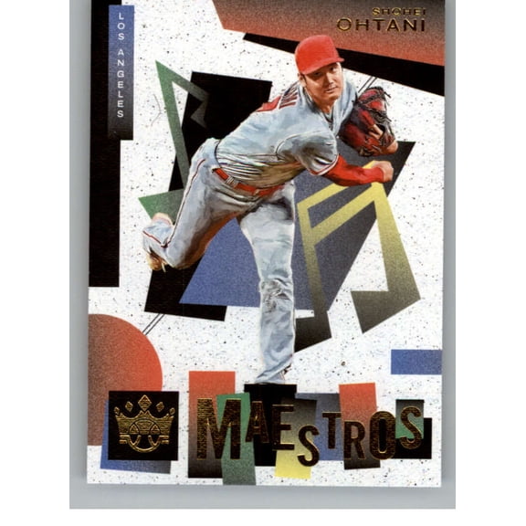 2022 Diamond Kings Maestros #8 Shohei Ohtani Los Angeles Angels Baseball Trading Card