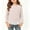 Beige, variant on ITSAME Girls Long Sleeve T-Shirt Bow Lace Ruffle Hem Crew Neck Knit Ribbed Shirt Kids Fashion Casual Tops Yellow Size 8