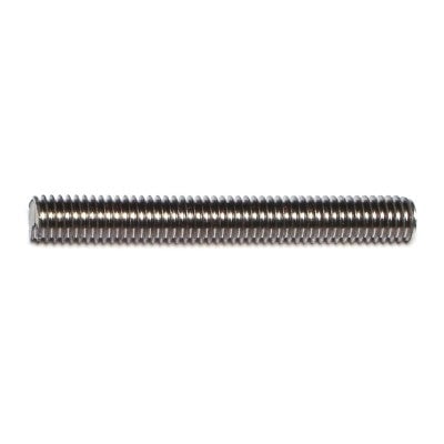 3/8"-16 x 3" Zinc Plated Grade 2 Steel Coarse Thread Threaded Rods (5 pcs.)