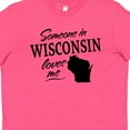 thumbnail image 4 of Inktastic Someone in Wisconsin Loves Me Youth T-Shirt, 4 of 5