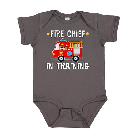 

Inktastic Future Fire Chief in Training Gift Baby Boy or Baby Girl Bodysuit