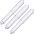 thumbnail image 1 of Porte-papier Toilette Rouleau Porte-Papier Toilette Remplacement Plastique à Ressort (3 Pcs, Blanc), 1 of 4
