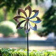 thumbnail image 1 of Steady Doggie | Molinillo de Viento Dahlia 61 de una Sola Hoja en Bronce Cobre, 1 of 8