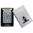 thumbnail image 6 of Zippo Flame Design 1941 Replica Brushed Chrome Pocket Lighter, 6 of 6
