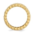 thumbnail image 2 of Diamond Sterling Silver Gold-Plated Carved Ring, 2 of 4