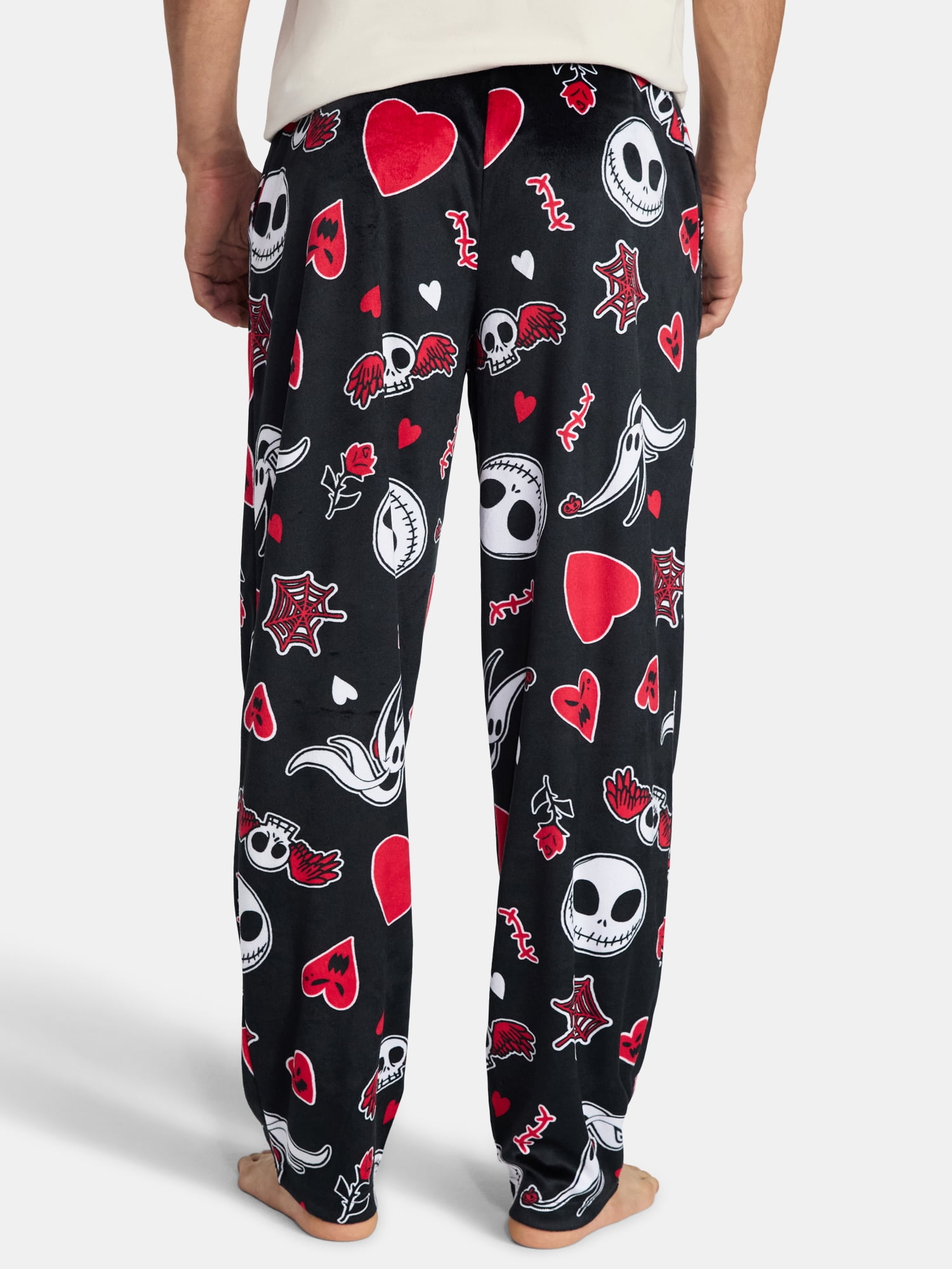 Nightmare Before Christmas Men's Valentine's Day Sleep Pants, Sizes S-2XL