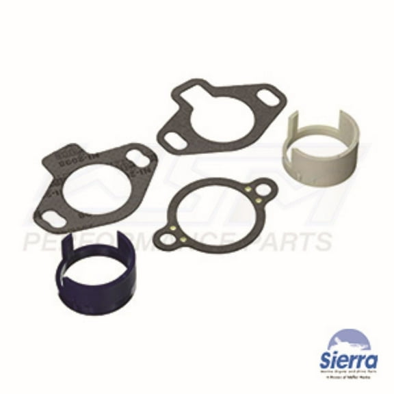Sierra WSM Thermostat Kit Mercruiser - 18-1989K, 174951, 23-806922, 805532, 8069