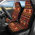 thumbnail image 3 of Pzuqiu Horse Geometric Pattern Car Seat Covers Full Set, for SUV Seats Automotive Seats Front Seat Suitable for Cars Truck, 3 of 10