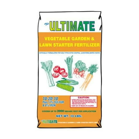 Ultimate Fertilizer 150 Vegetable Garden & Lawn Starter Fertilizer 10-20-10, 10 Lbs. - Quantity 1