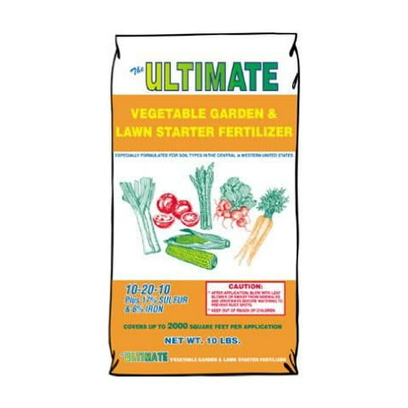 Ultimate Fertilizer 150 Vegetable Garden & Lawn Starter Fertilizer 10-20-10, 10 Lbs. - Quantity 1