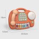 thumbnail image 3 of Juguete de música eléctrico Sunnimix Regalo Educativo Teléfono de Naranja, 3 of 8