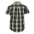 thumbnail image 2 of Gioberti Boys Casual Plaid Checkered Short Sleeve Button Down Shirt, 2 of 3
