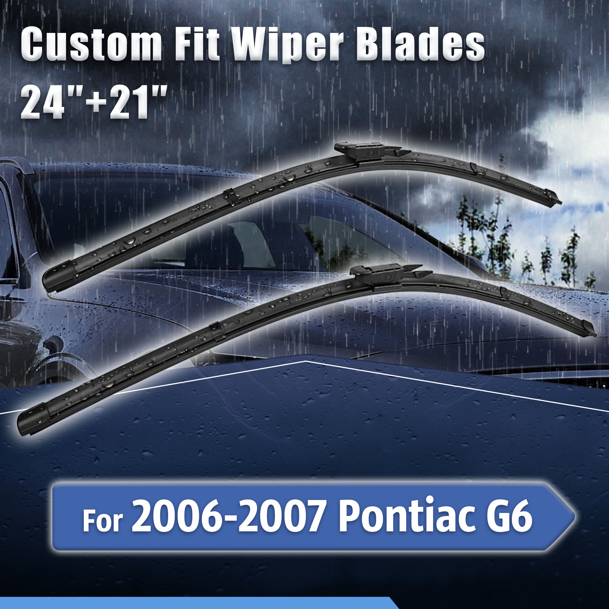 24 21 Windshield Wiper Blades For 06 07 Pontiac G6 Walmart Com Walmart Com