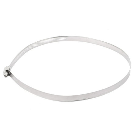 

Unique Bargains Adjustable 180 - 230mm Range Band Worm Drive Pipe Hose Clip Fastener Clamp