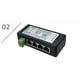 thumbnail image 3 of Matsuzay Adaptador de corriente PoE de 4 puertos, módulo de conexión rápida profesional, accesorios para ordenador de oficina en casa, Cerraduras de hardware, 3 of 6