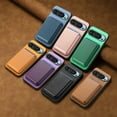 thumbnail image 7 of Dteck Magnetic for Google Pixel 9 / Pixel 9 Pro Case Compatible with MagSafe, 2 in 1 PU Leather Slim Back Phone Cover with Detachable Card Holder Wallet for Pixel 9 / Pixel 9 Pro,Pink, 7 of 7