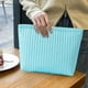 thumbnail image 4 of Bolsa de maquillaje impermeable para llevar en la mano, bolsa de cosméticos con bloques de colores a rayas, bolsa de aseo portátil para mujer, diseño a prueba de fugas, material de poliéster, varios, 4 of 6