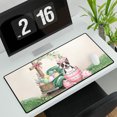 thumbnail image 3 of Easter Egg Boston Terrier Bunny Ear Welcome Spring Truck Desk Mat Full Keyboard Mouse Pad Gentleman Dog Lover Gifts Large Mousepad - 12002, 3 of 5