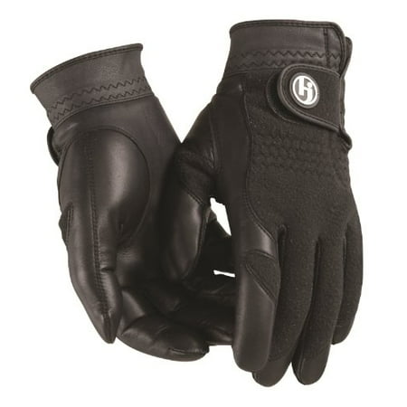 HJ Glove Men's Black Winter Performance Golf Glove, XX-Large, (Best Gloves For Winter Disc Golf)