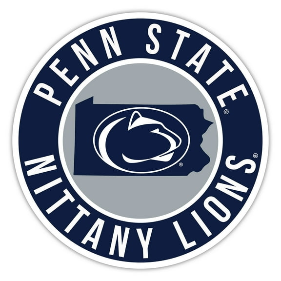 Penn State Nittany Lions 15" State Circle Sign