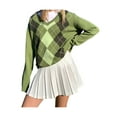 thumbnail image 2 of ZAXARRA Jupe Plissée Mini pour Femmes, Jupe Taille Haute Couleur Unie avec Chaîne, 2 of 9