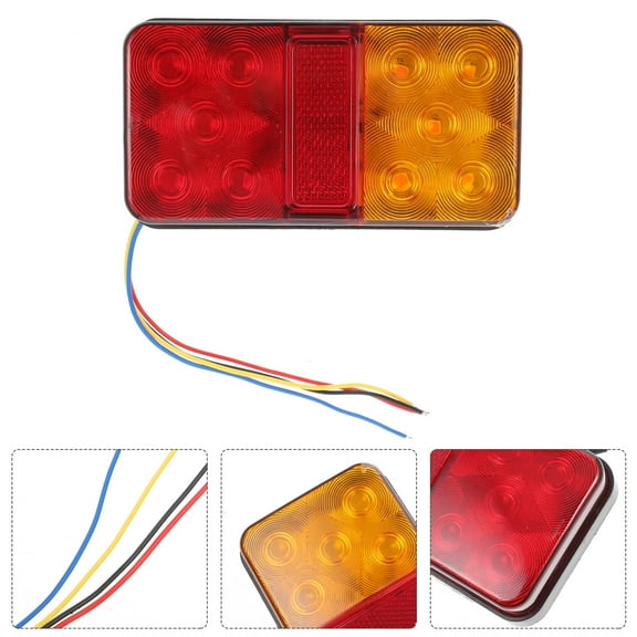 WHAMVOX  Tail Clearance Lamp Trailer Light Kit Truck LED Marker Lamps Lights