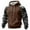 Light Brown, variant on Men'S Hoodies Camo Sweatshirts Fashion Fall winter Hoodies Pullover Drawstring Winter Long Sleeve Shirt With Kangaroo Pocke Green 2XL