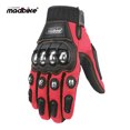 thumbnail image 1 of Gants de Moto, Gants d'Été pour Moto, Gants de Moto Rigides pour Cyclisme, Course, Motocross, VTT, BMX-Rouge-L, 1 of 7
