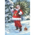 thumbnail image 1 of UKAP Christmas Santa Claus Diamond Painting 5D Full Drill DIY Embroidery Cross Stitch Home/Hotel Wall Art Decor, 1 of 8