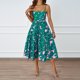 thumbnail image 1 of WILLBEST Vestidos Floreados para Mujer Vestido de Verano con Estampado Floral, Largo Medio, Informal Mediana​​, 1 of 3